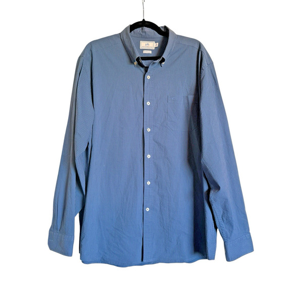 Southern Tide Sz XL Seagrove Seersucker Sport‎ Shirt Lightweight Preppy - Picture 1 of 10
